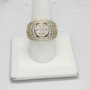 Brand NEW  Sterling Silver 925 Round Design  Ring